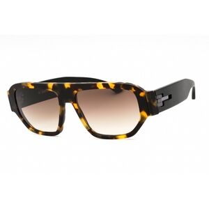 NWT IC Berlin Sam-A068284703180230207 Ecohoney Matt Rectangle 57mm Sunglasses